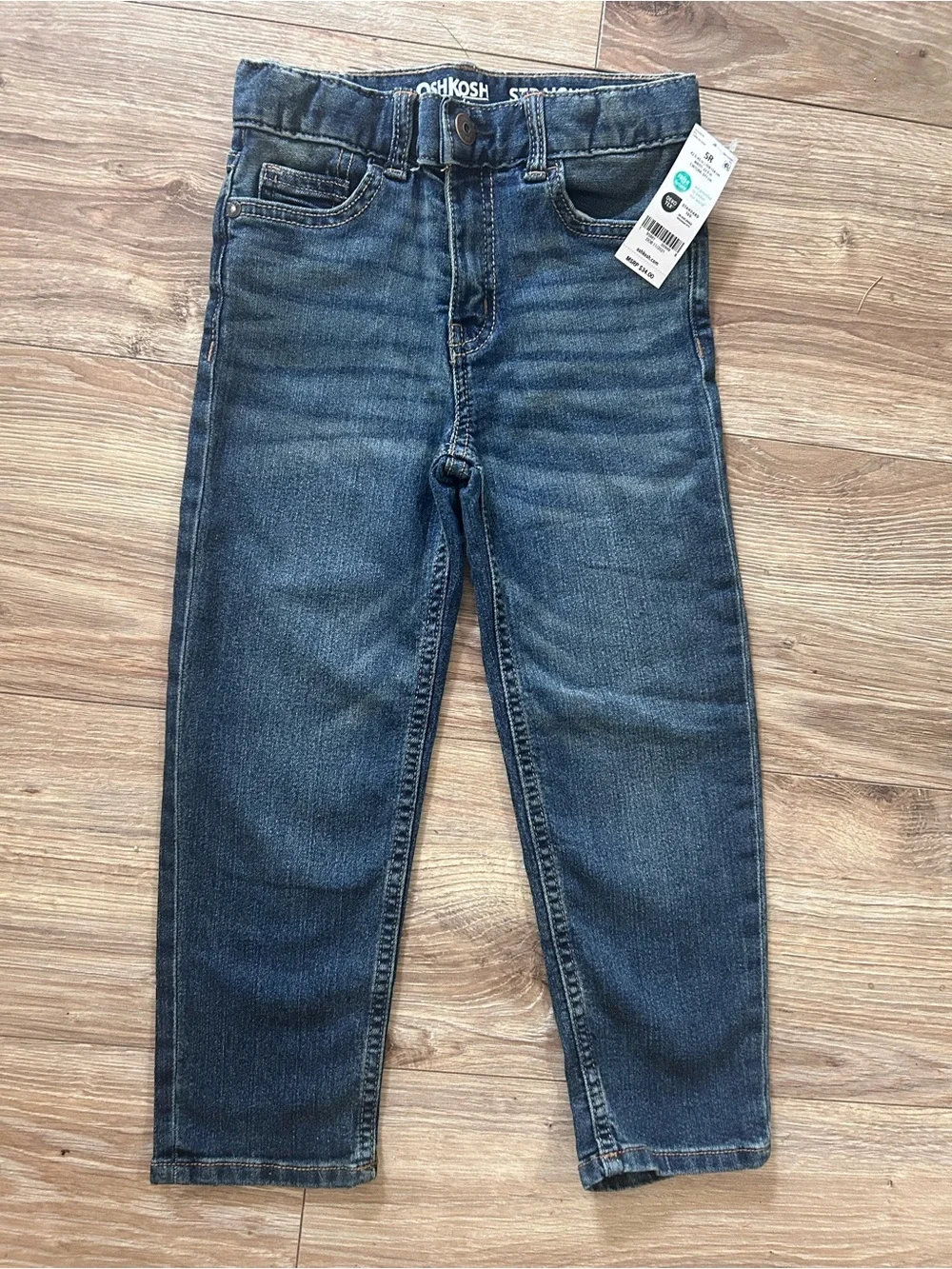 New with tag OshKosh B'gosh Boys' Straight-Leg Jeans size 5